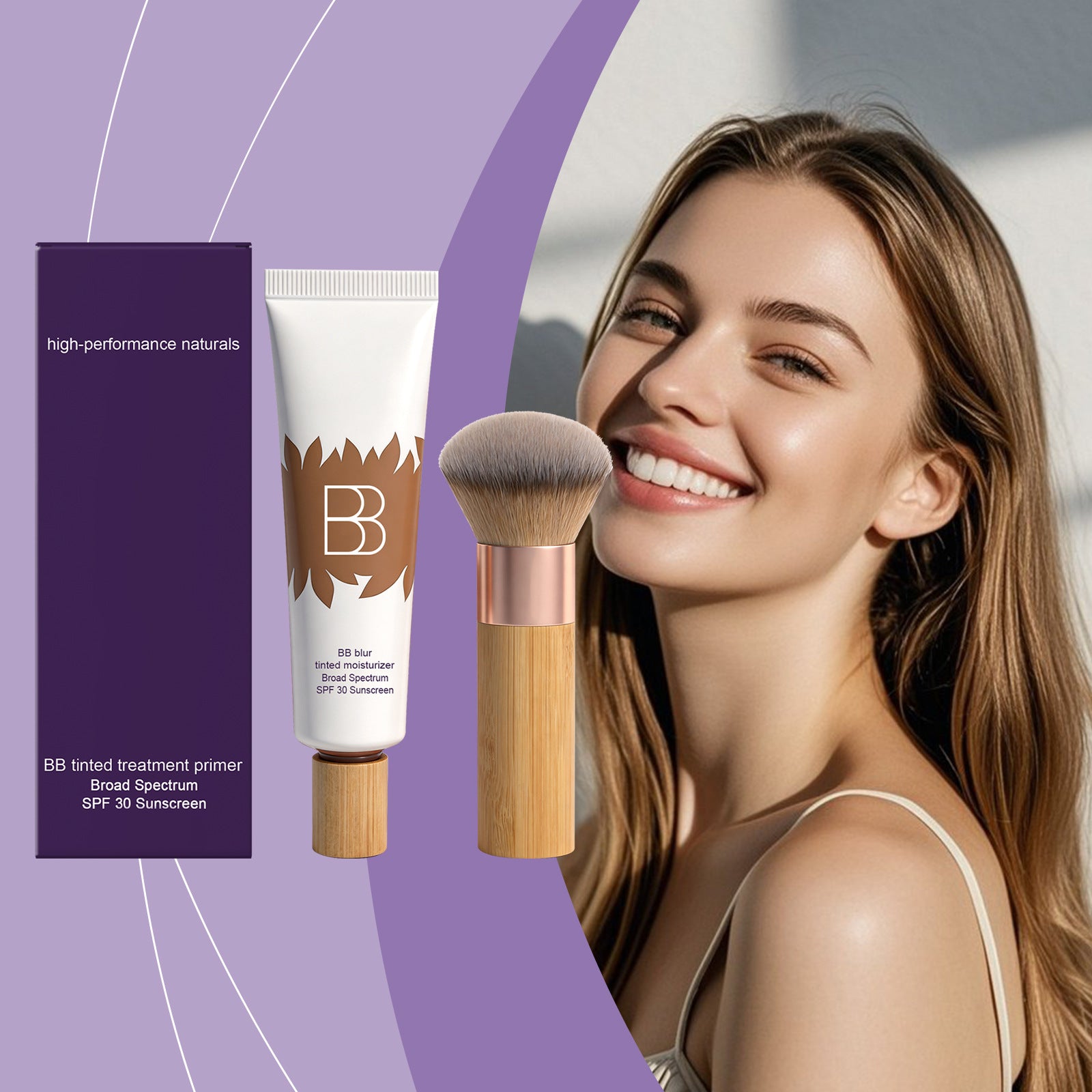 The Buffer Brush Dome Foundation Brush | Rozalee's Store