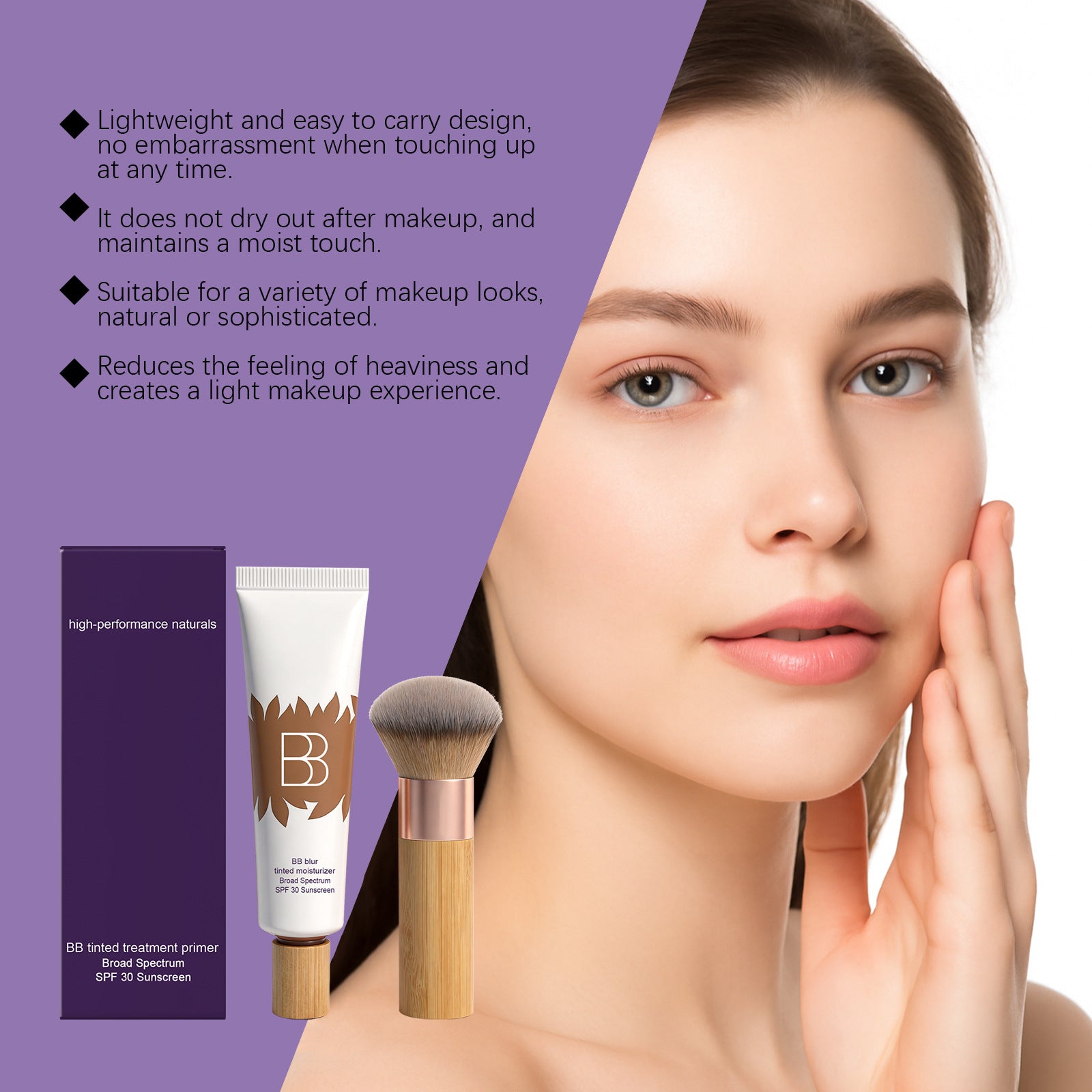 The Buffer Brush Dome Foundation Brush | Rozalee's Store