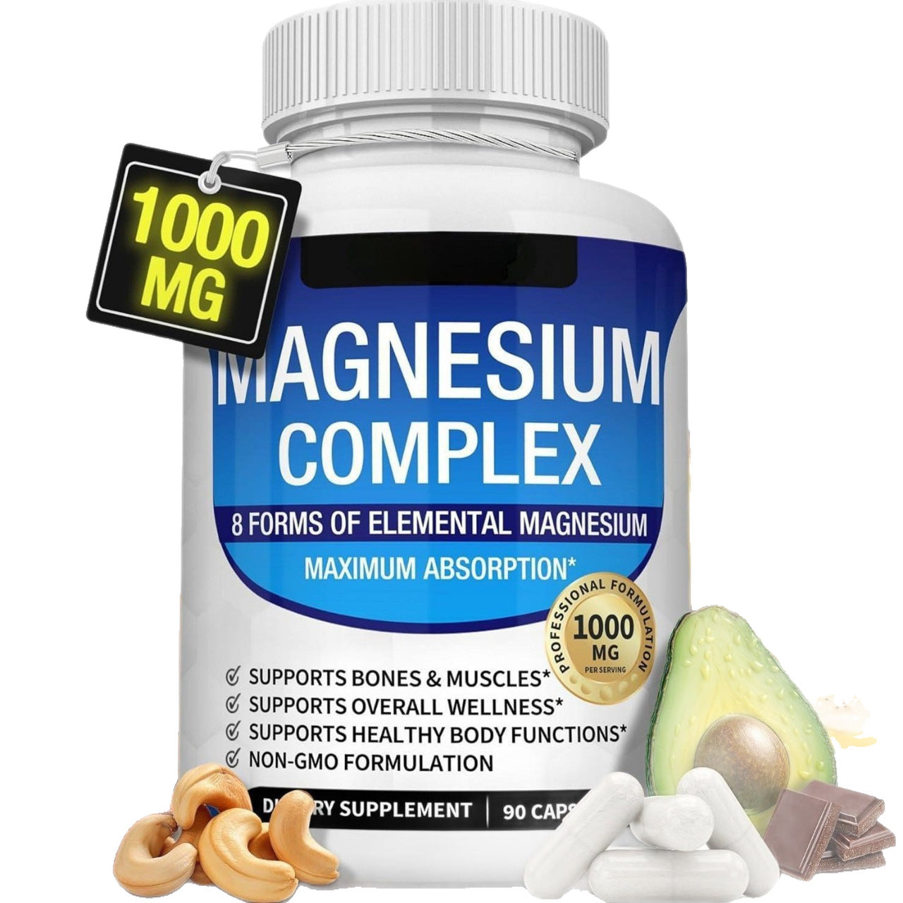 Toplux 1000mg Essential Magnesium Supplement | Rozalee's