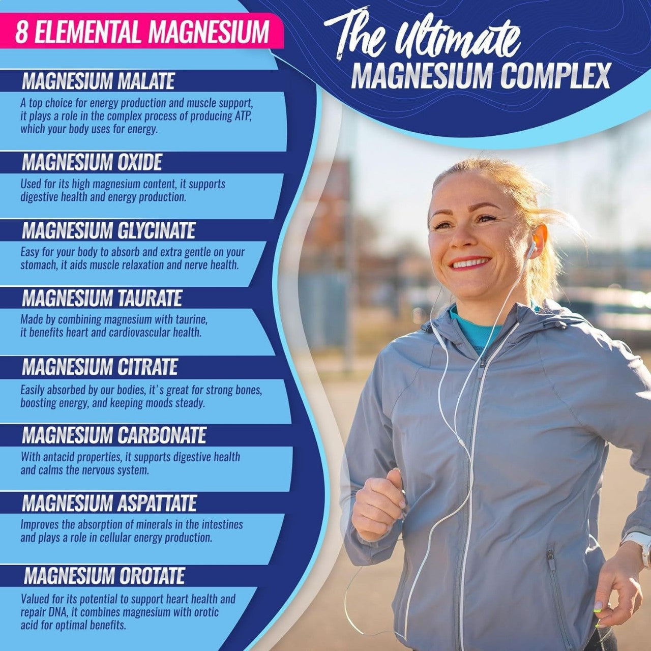 Toplux 1000mg Essential Magnesium Supplement | Rozalee's