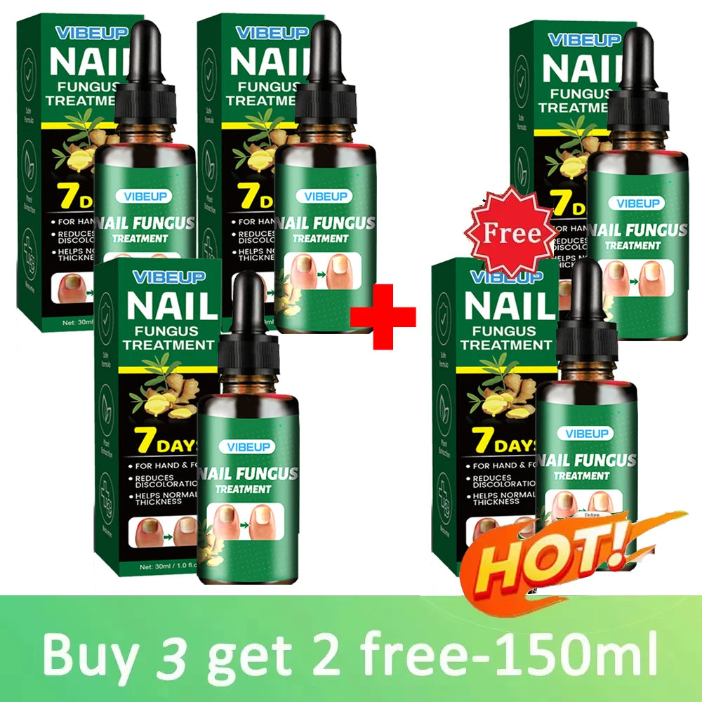 7 Days Fungal Nail Treatment Serum - Anti-Infection & Repair Gel