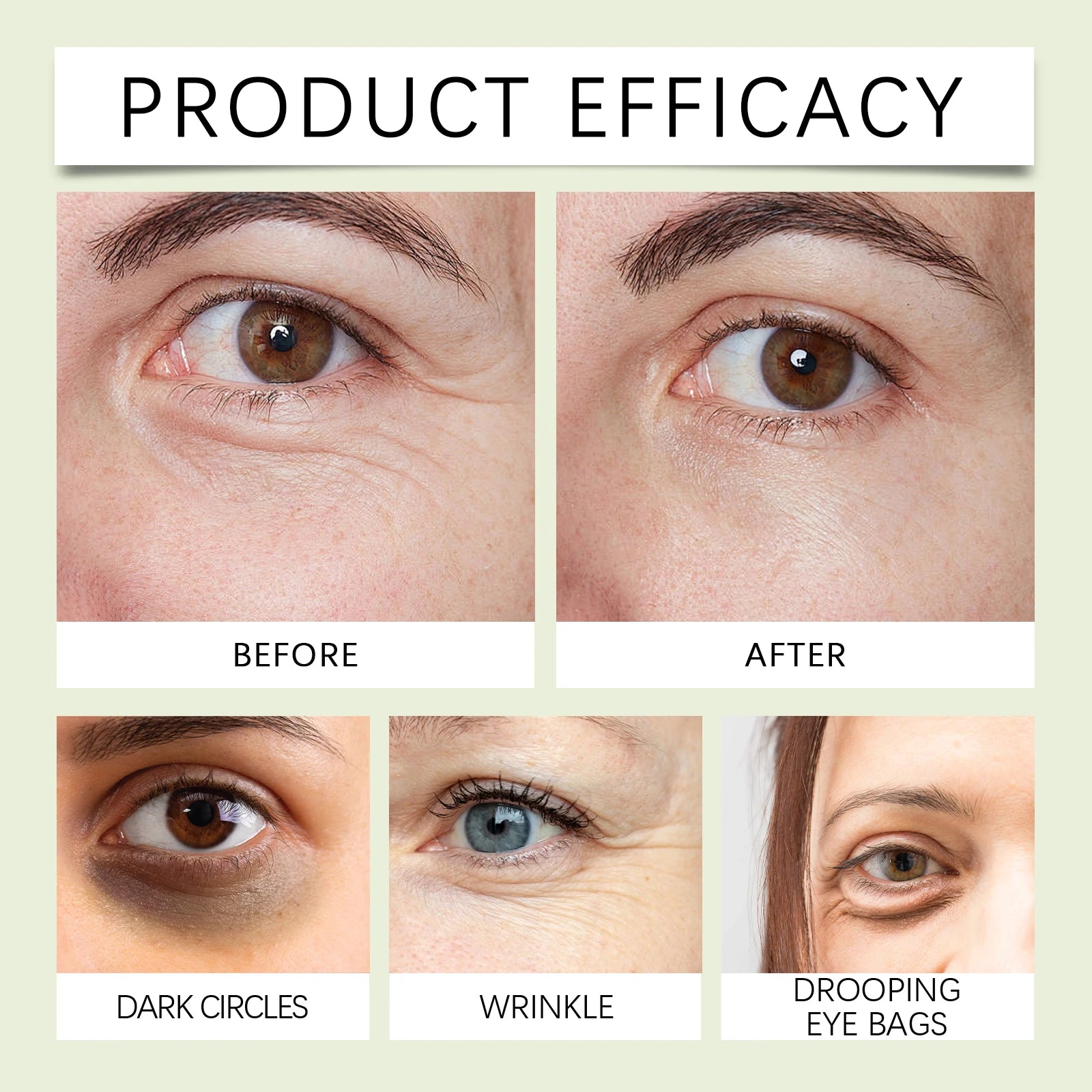 Collagen Eye Serum Anti Puffiness Dark Circles Roller Stick