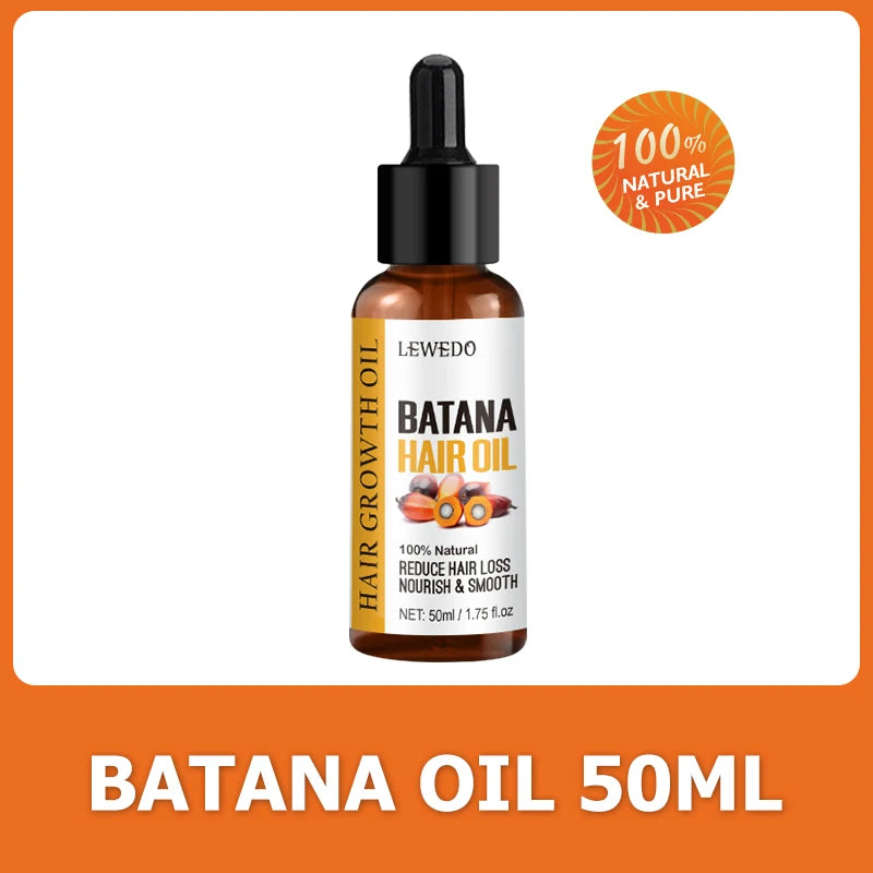 Pure Batana Oil for Fast Hair Growth Nourishing Formula Set