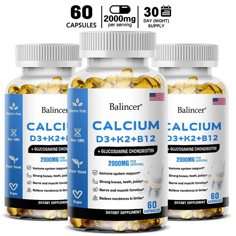 Calcium Bone & Joint Support Capsules | Rozalee's Creations