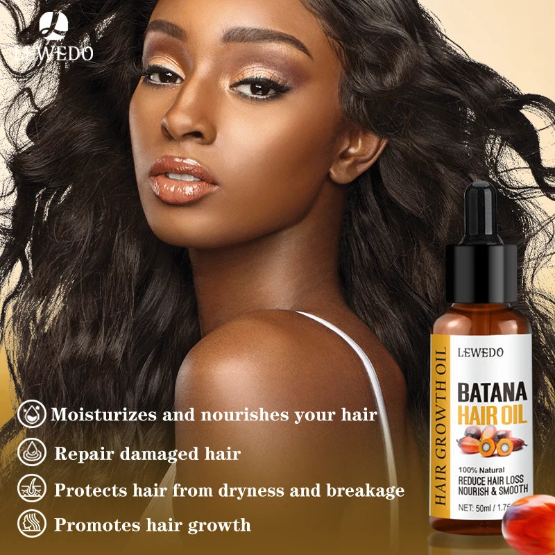 Pure Batana Oil for Fast Hair Growth Nourishing Formula Set