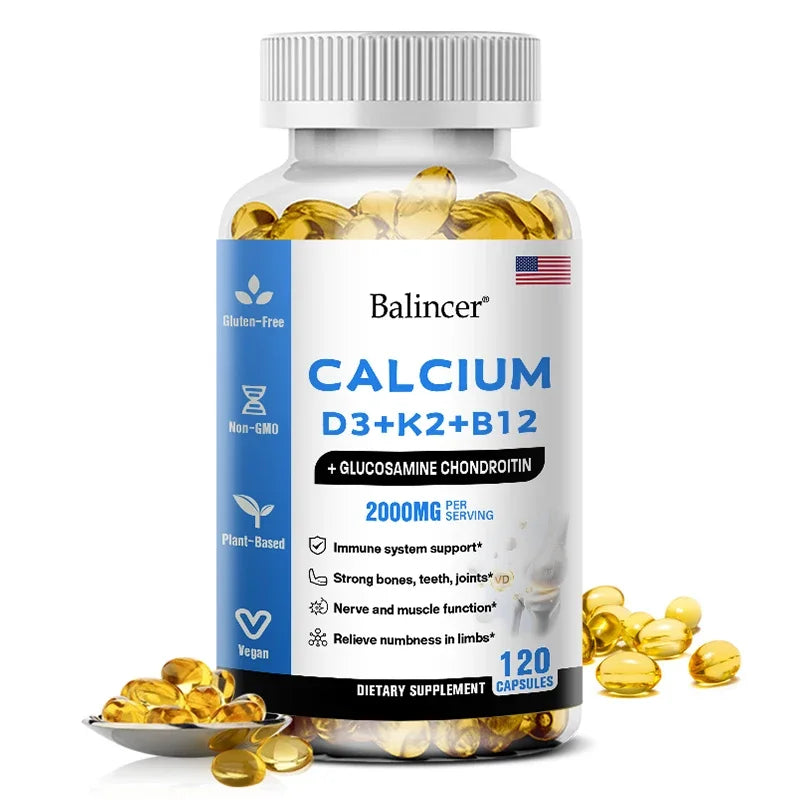 Calcium Bone & Joint Support Capsules | Rozalee's Creations