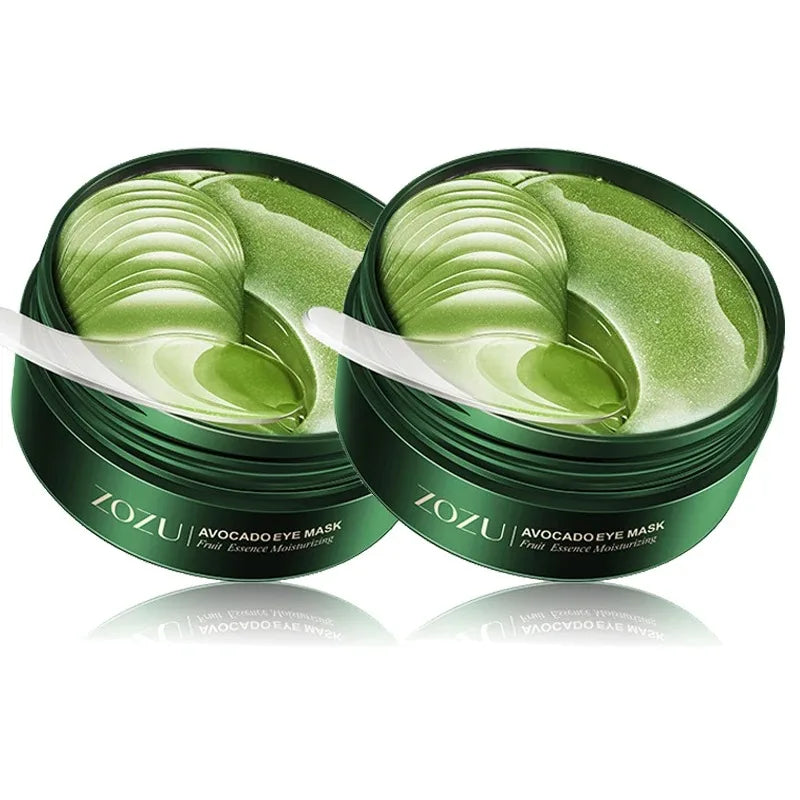 Gold Avocado Eye Mask Anti Wrinkle Dark Circles Patches Set