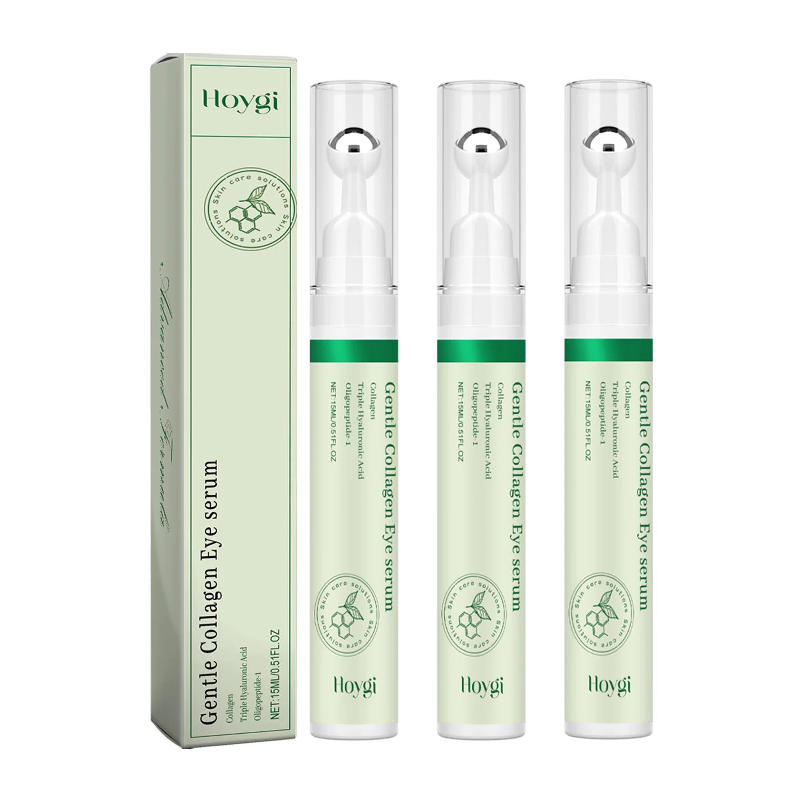 Collagen Eye Serum Anti Puffiness Dark Circles Roller Stick