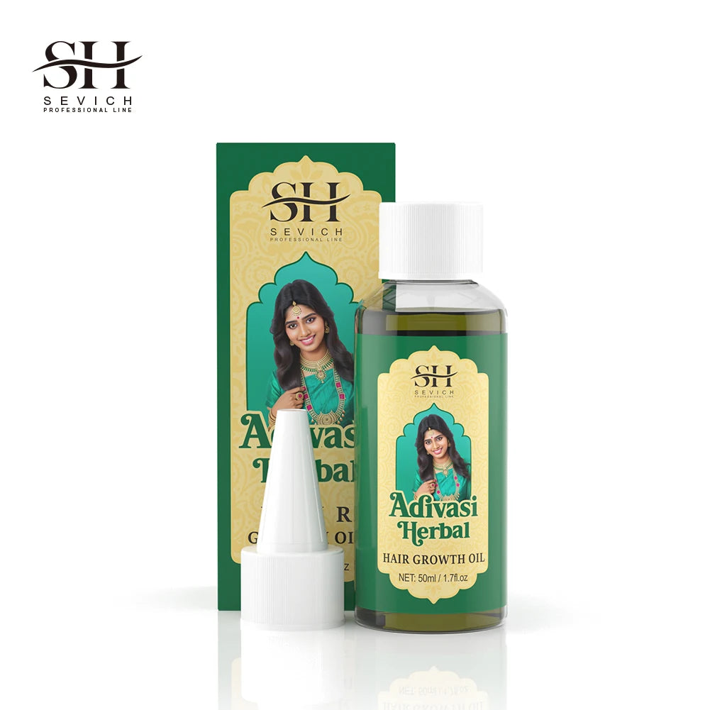Adivasi Ayurvedic Hair Oil Organic Anti Hair Loss Serum 50ml