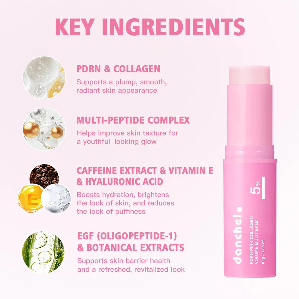 PDRN Pink Collagen Multi Balm Anti Aging Firming Stick