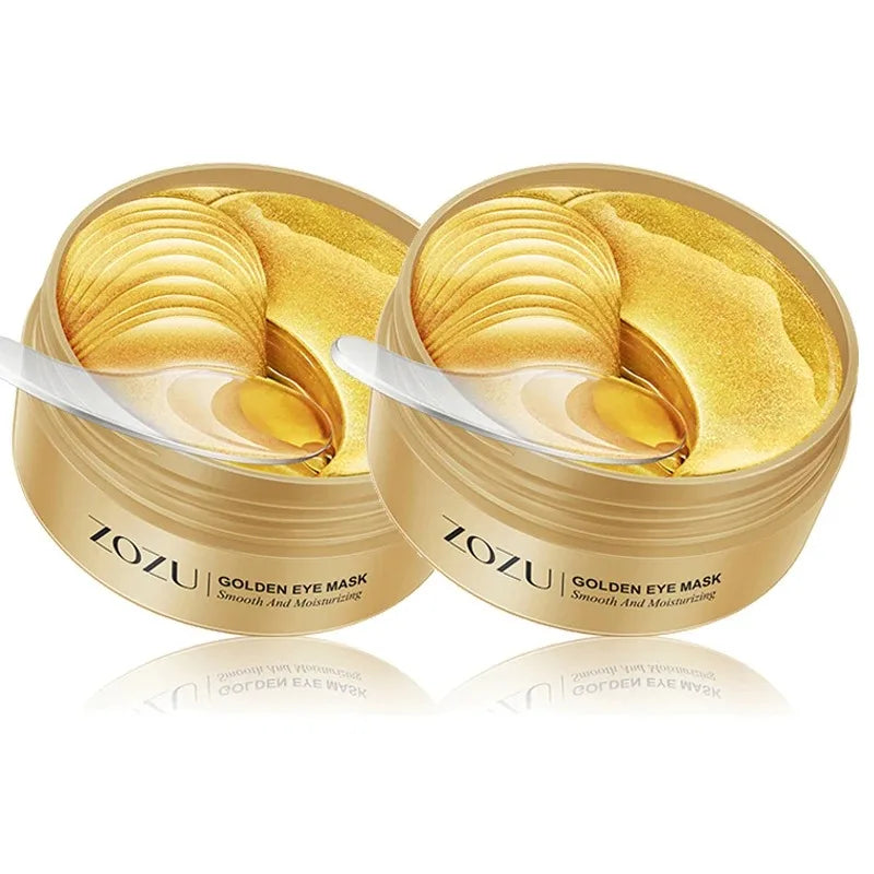 Gold Avocado Eye Mask Anti Wrinkle Dark Circles Patches Set