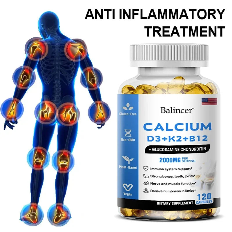 Calcium Bone & Joint Support Capsules | Rozalee's Creations