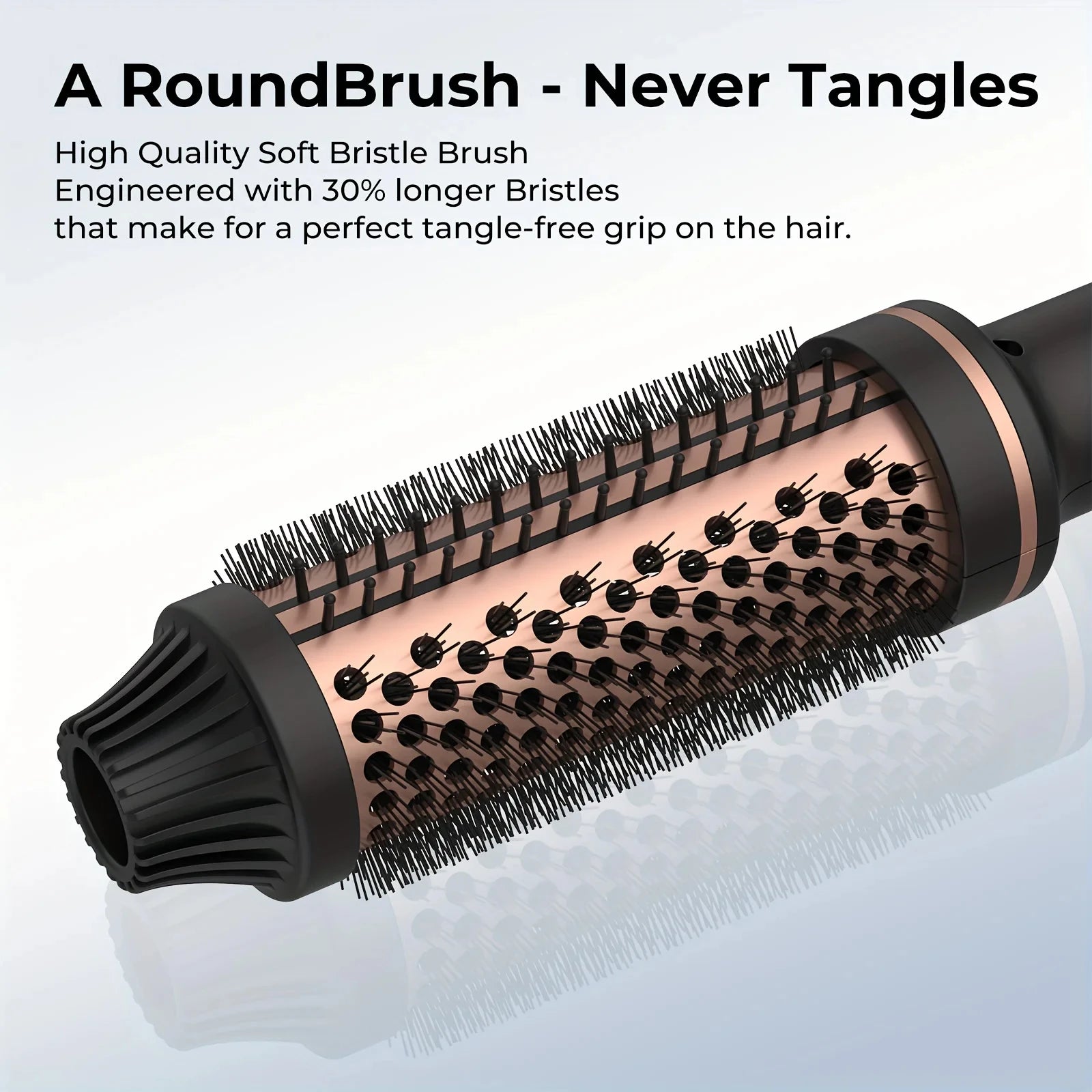 2-in-1 Hair Curler Straightener Professional Hot Comb Brush