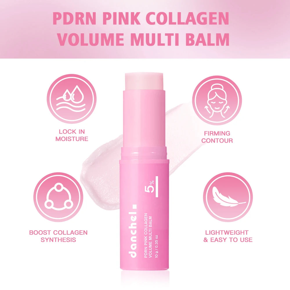 PDRN Pink Collagen Multi Balm Anti Aging Firming Stick