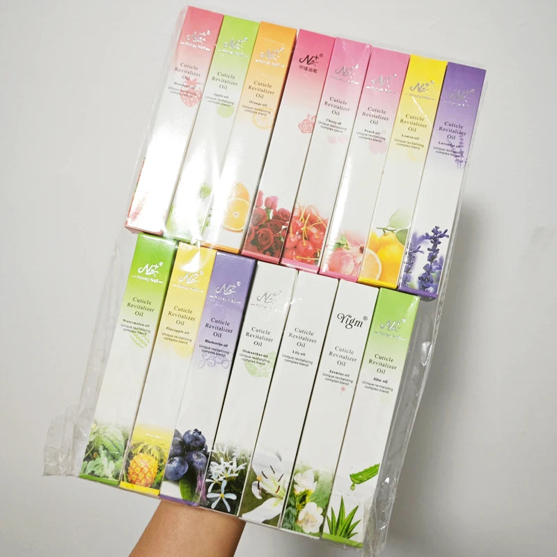 Cuticle Oil Pen Set: 30Pcs Professional Nail Repair Care