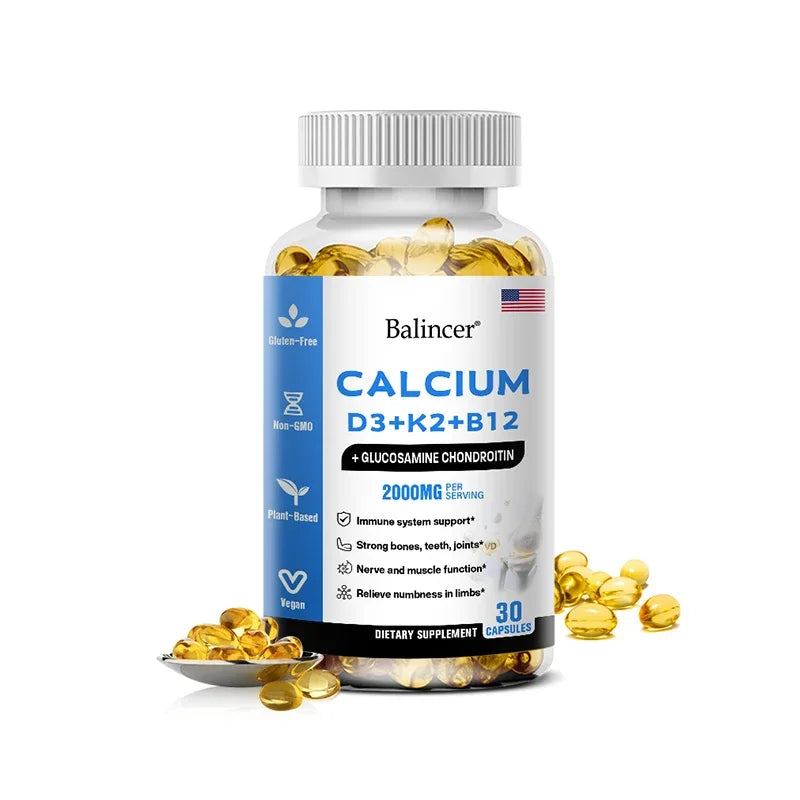 Calcium Bone & Joint Support Capsules | Rozalee's Creations