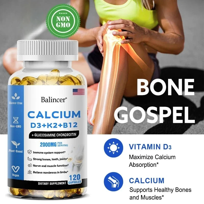 Calcium Bone & Joint Support Capsules | Rozalee's Creations