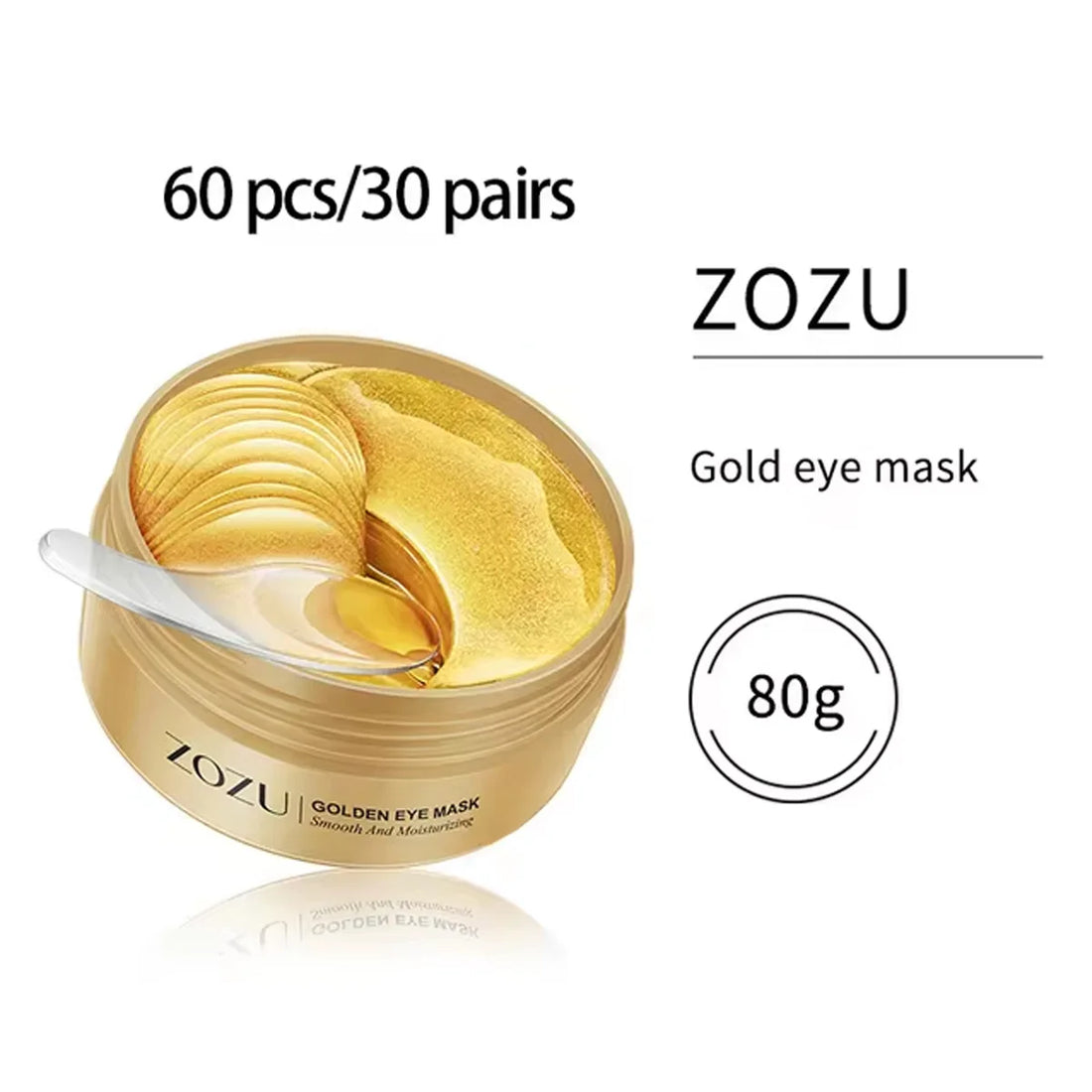 Gold Avocado Eye Mask Anti Wrinkle Dark Circles Patches Set